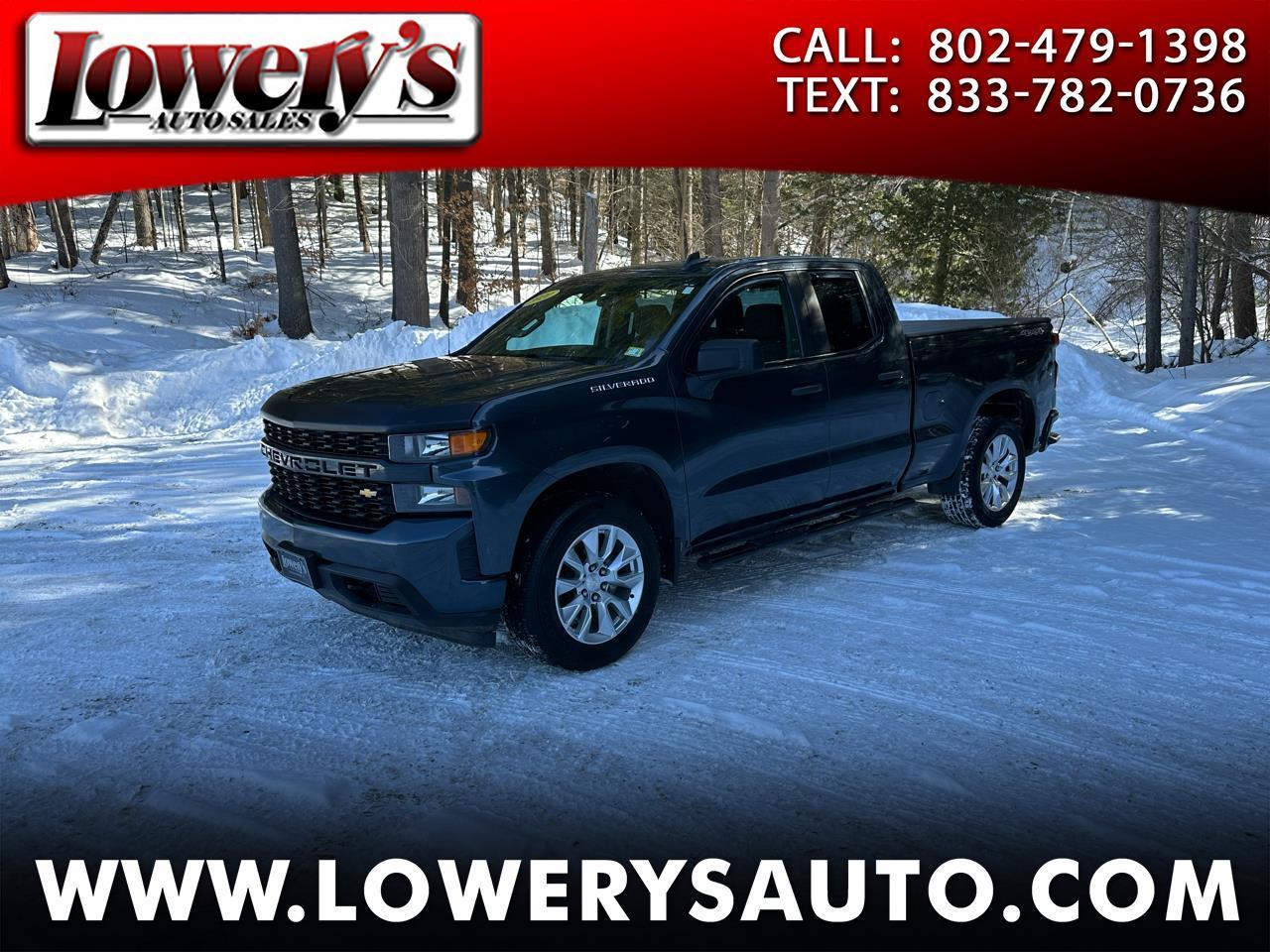 2020 Chevrolet Silverado 1500 4WD Double Cab 147" Custom