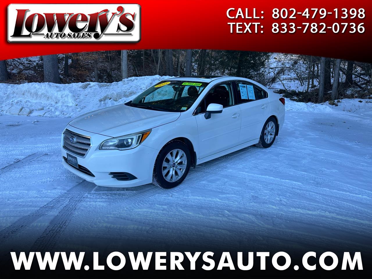 2015 Subaru Legacy 2.5i Premium