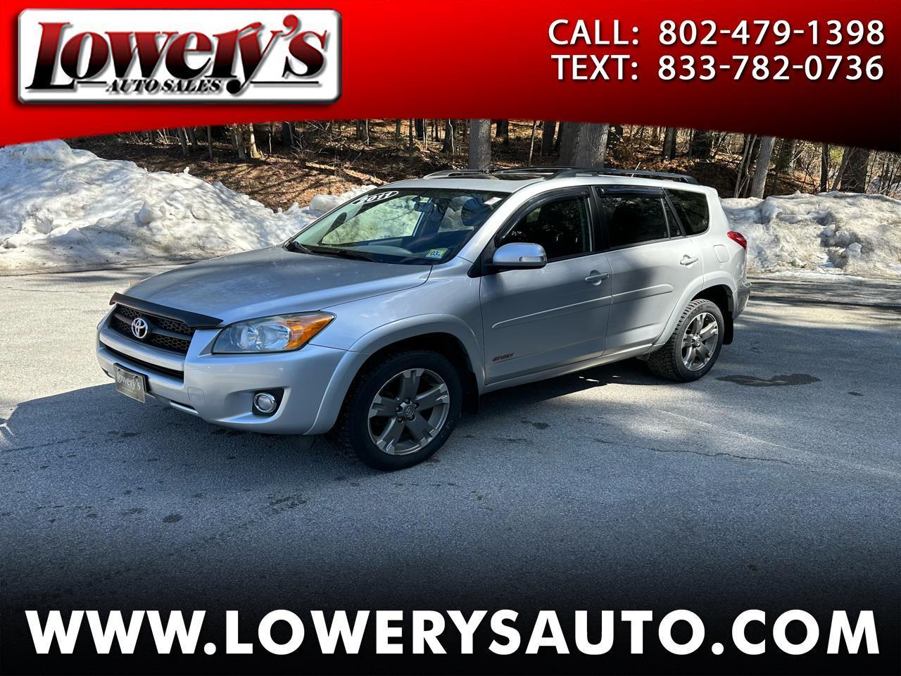 2011 Toyota RAV4 4WD 4dr 4-cyl 4-Spd AT Sport (Natl)