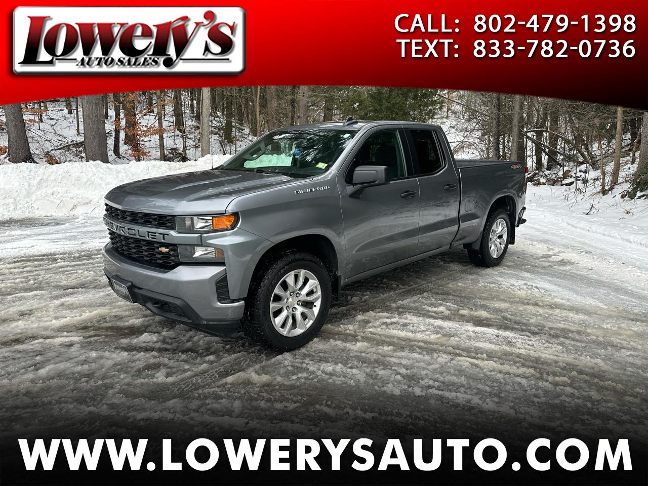 2020 Chevrolet Silverado 1500 4WD Double Cab 147" Custom