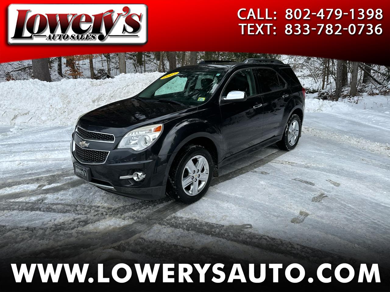 2015 Chevrolet Equinox AWD 4dr LTZ