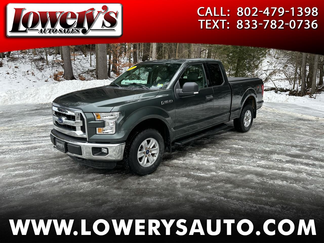2015 Ford F-150 4WD SuperCab 145" XLT