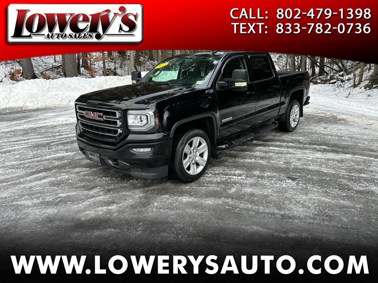 2017 GMC Sierra 1500 4WD Crew Cab 143.5" SLE
