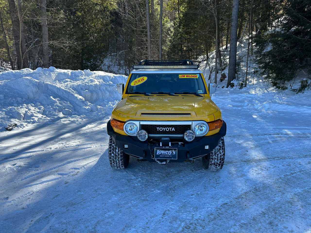 Toyota FJ Cruiser 4WD 4dr Man (Natl) 2008