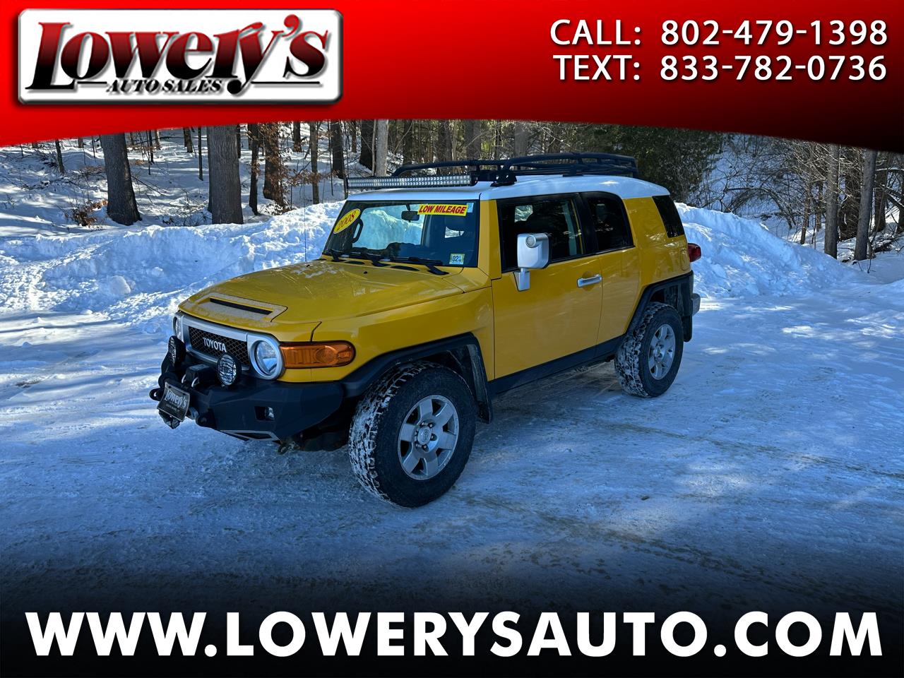 Toyota FJ Cruiser 4WD 4dr Man (Natl) 2008