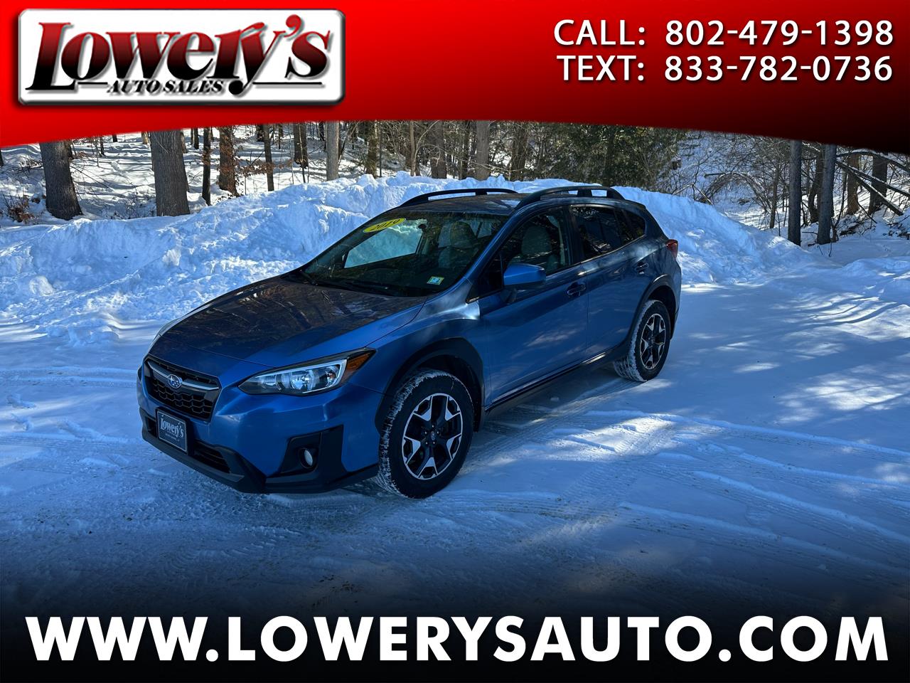 2019 Subaru Crosstrek 2.0i Premium CVT