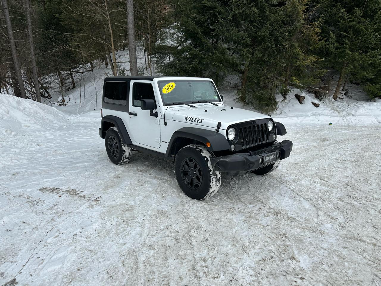 Jeep Wrangler 4WD 2dr Willys Wheeler 2016