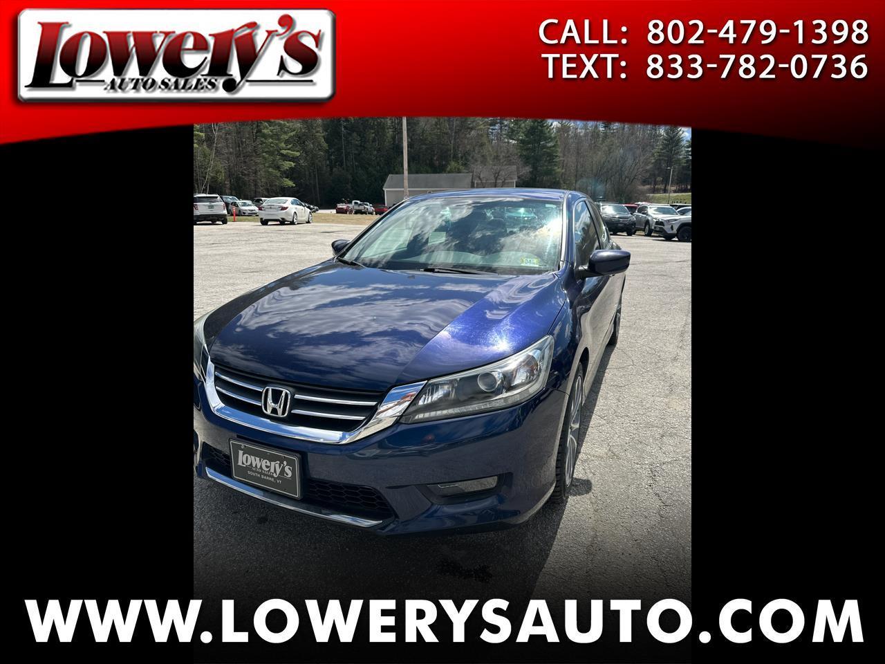 2014 Honda Accord Sedan 4dr I4 CVT Sport