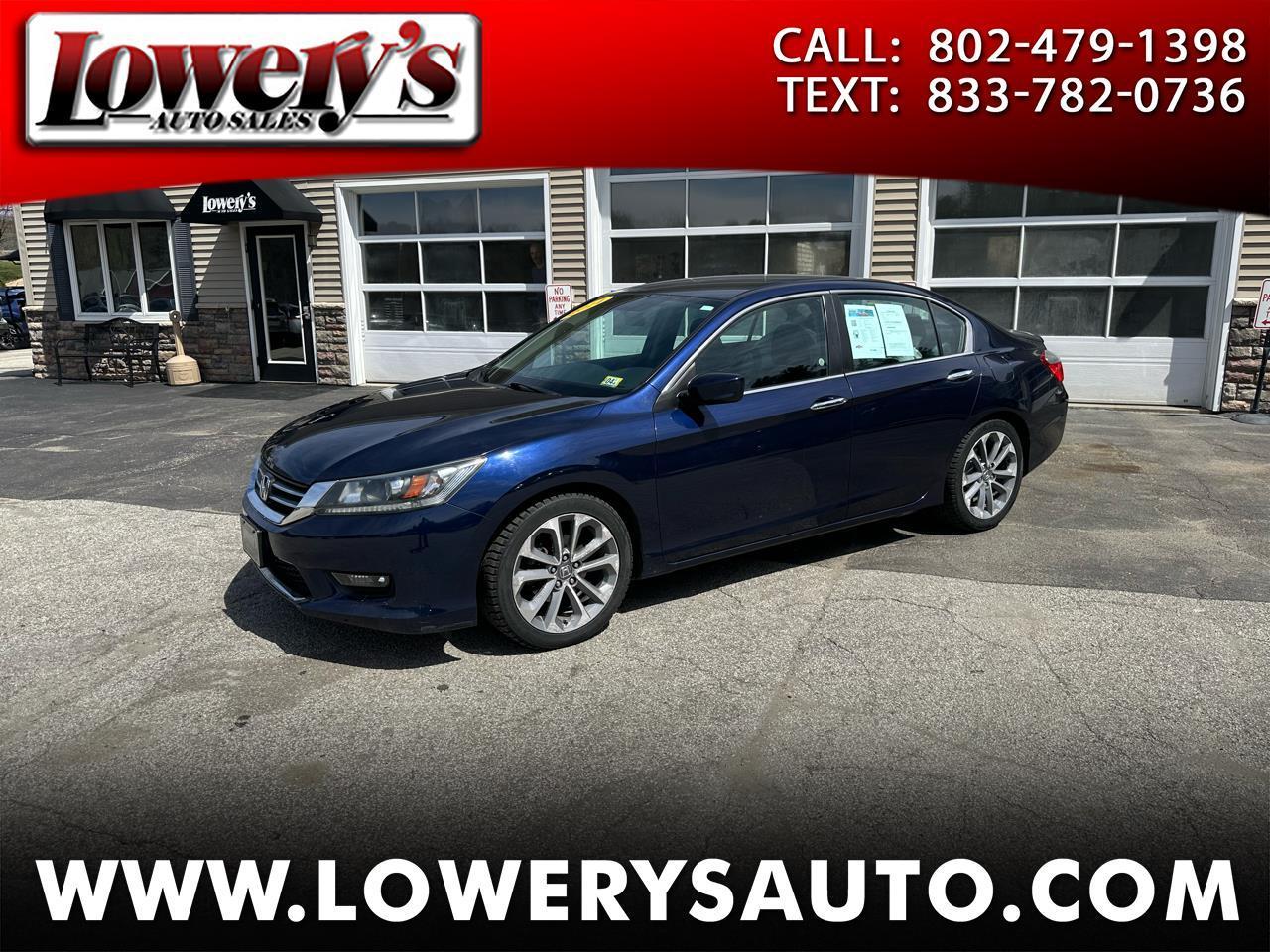2014 Honda Accord Sedan 4dr I4 CVT Sport