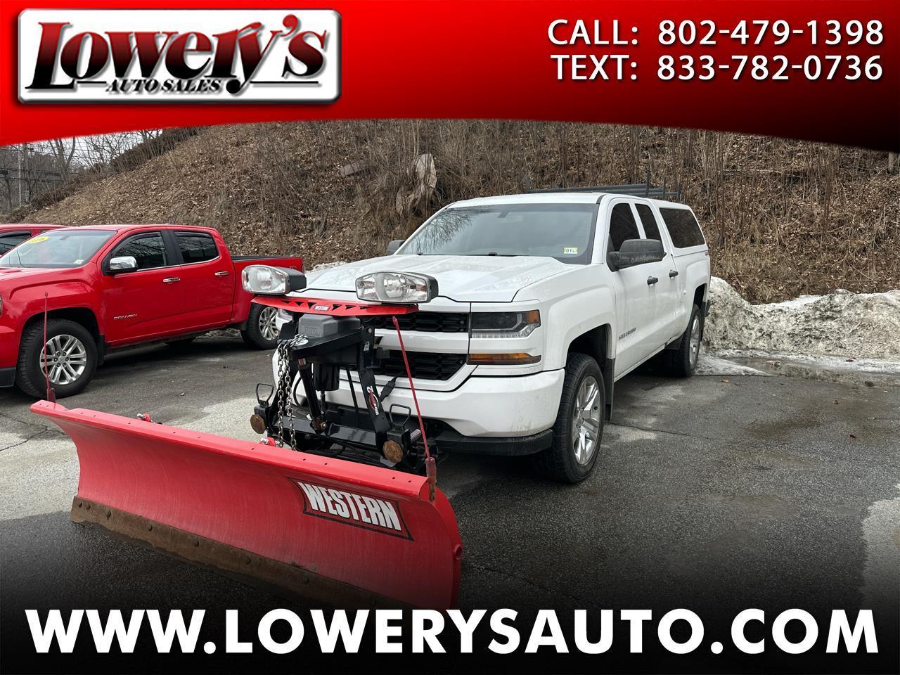 2016 Chevrolet Silverado 1500 4WD Double Cab 143.5" Custom