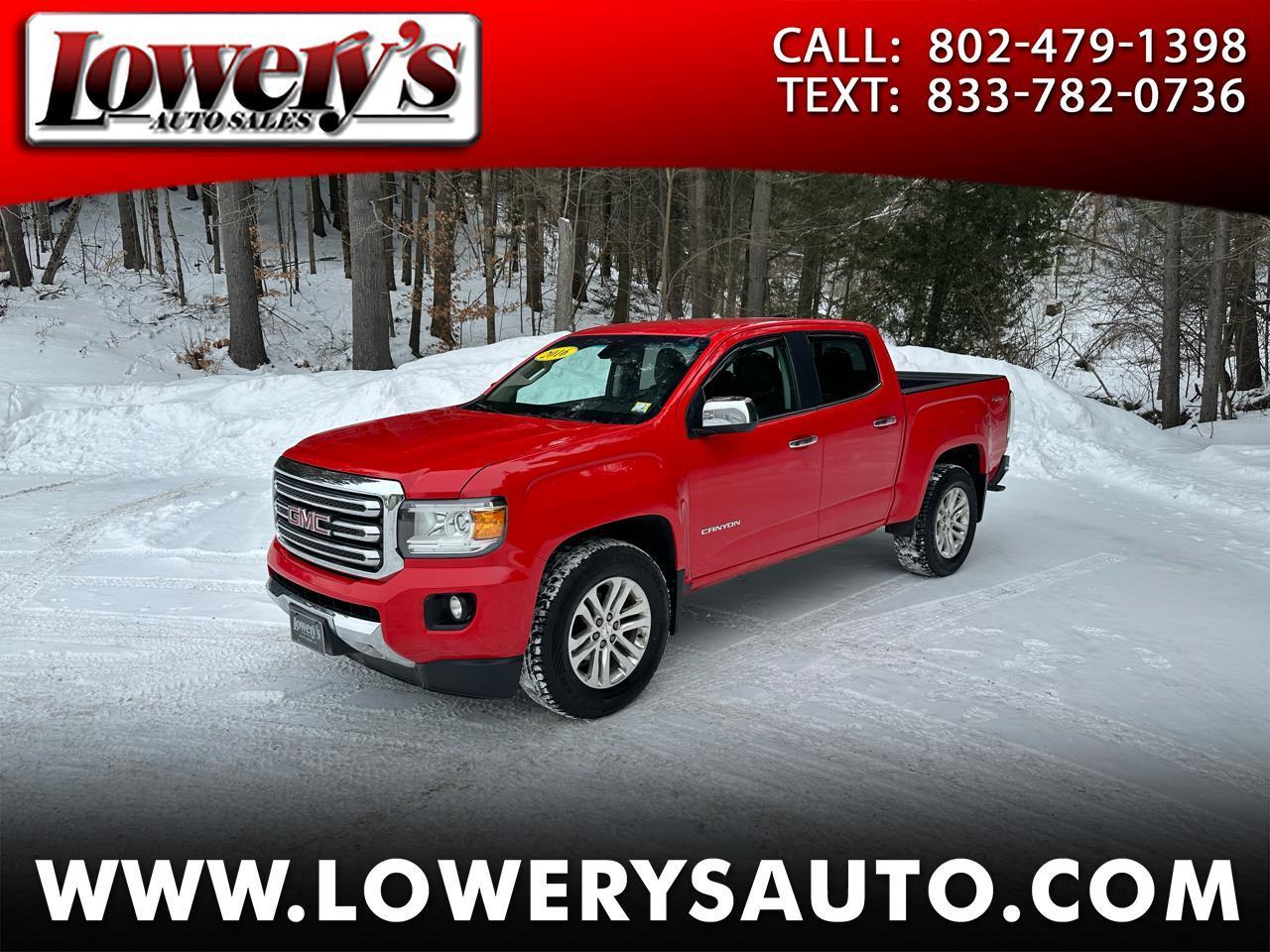 GMC Canyon 4WD Crew Cab 128.3" SLT 2016