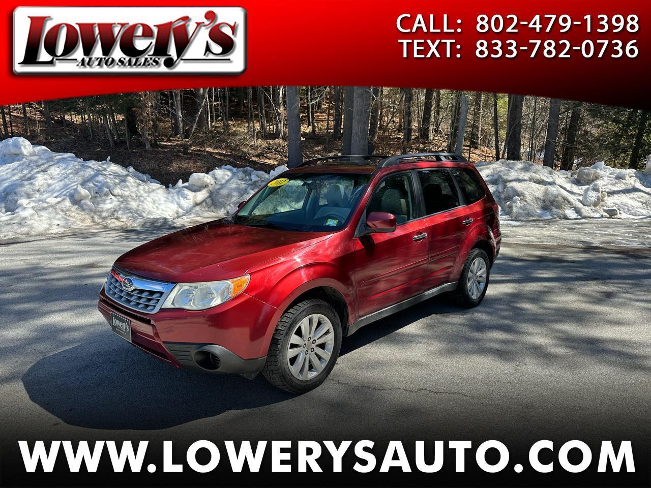 Subaru Forester 4dr Auto 2.5X Premium 2012
