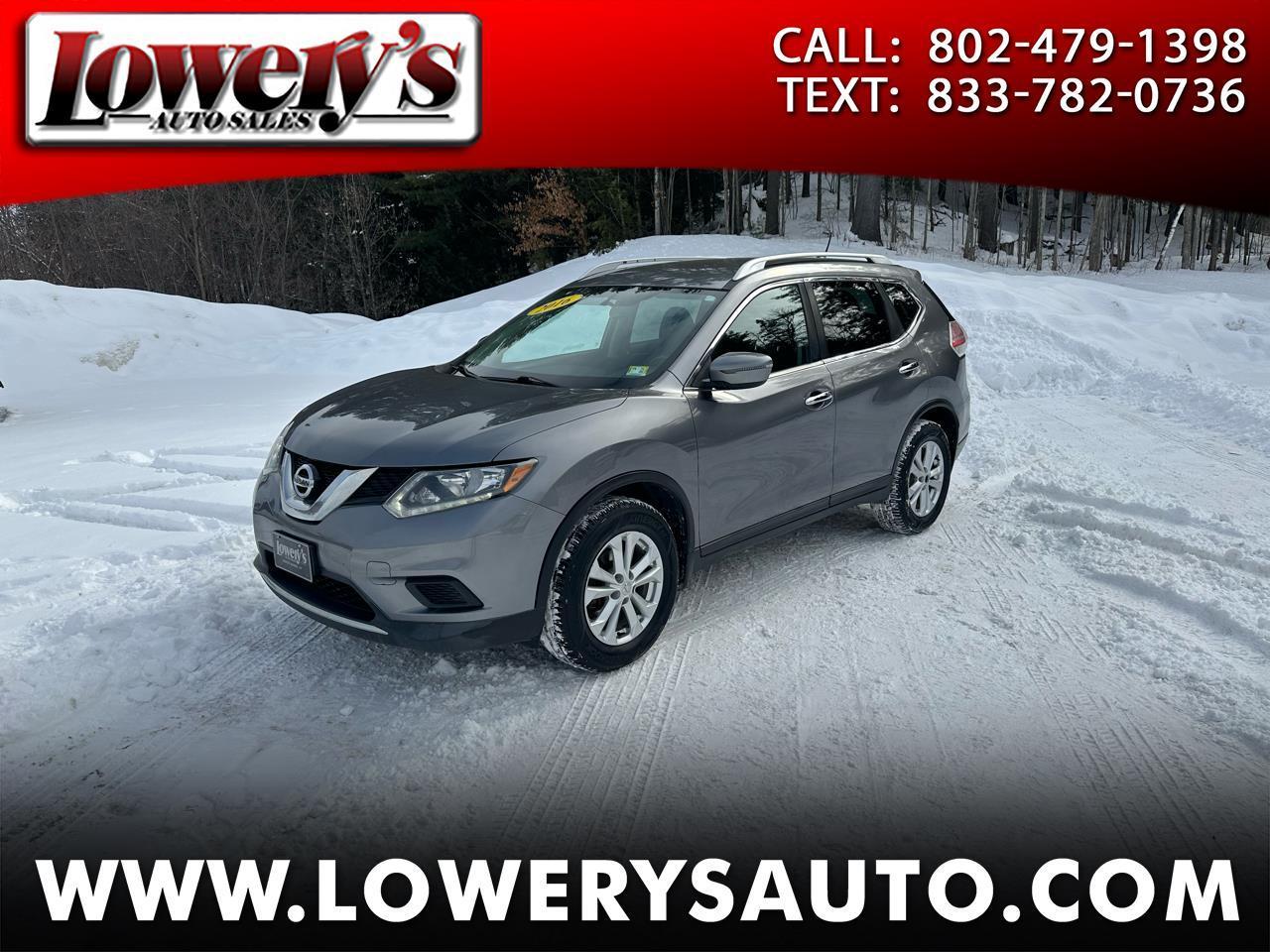 Nissan Rogue AWD 4dr SV 2016