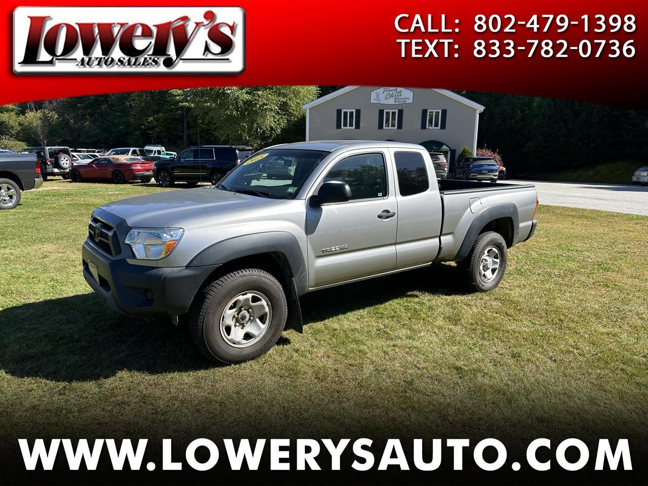 Toyota Tacoma 4WD Access Cab I4 AT (Natl) 2015