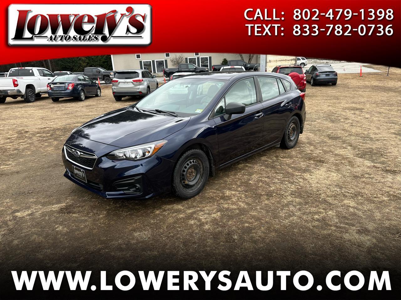 2019 Subaru Impreza 2.0i 5-door CVT