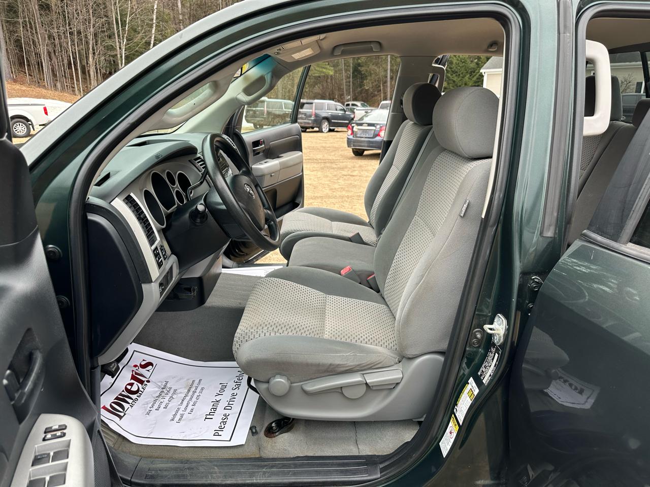 Toyota Tundra 4WD Truck Dbl 5.7L V8 6-Spd AT (Natl) 2008