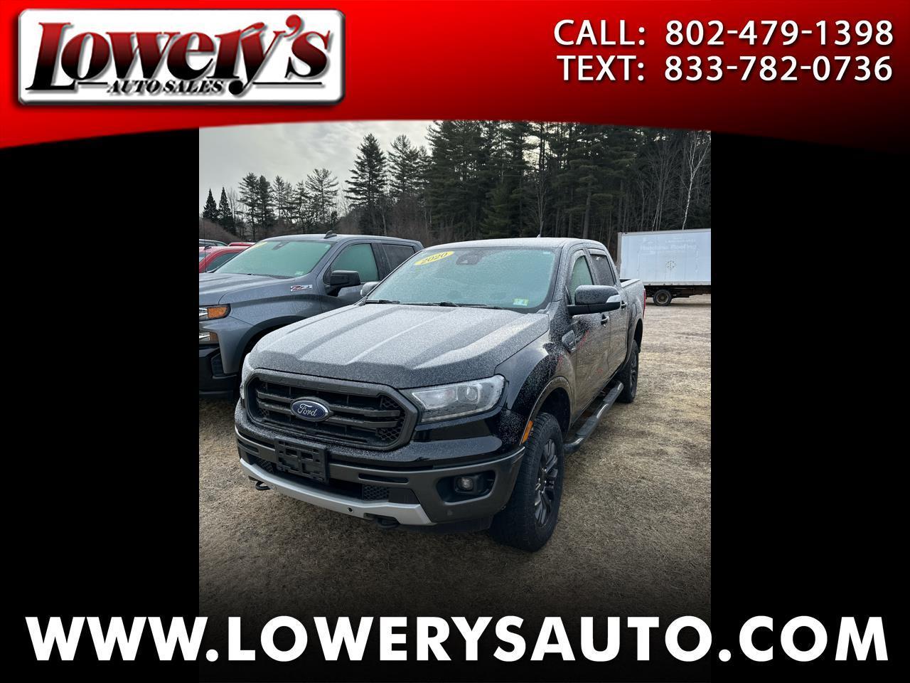 2020 Ford Ranger LARIAT 4WD SuperCrew 5' Box