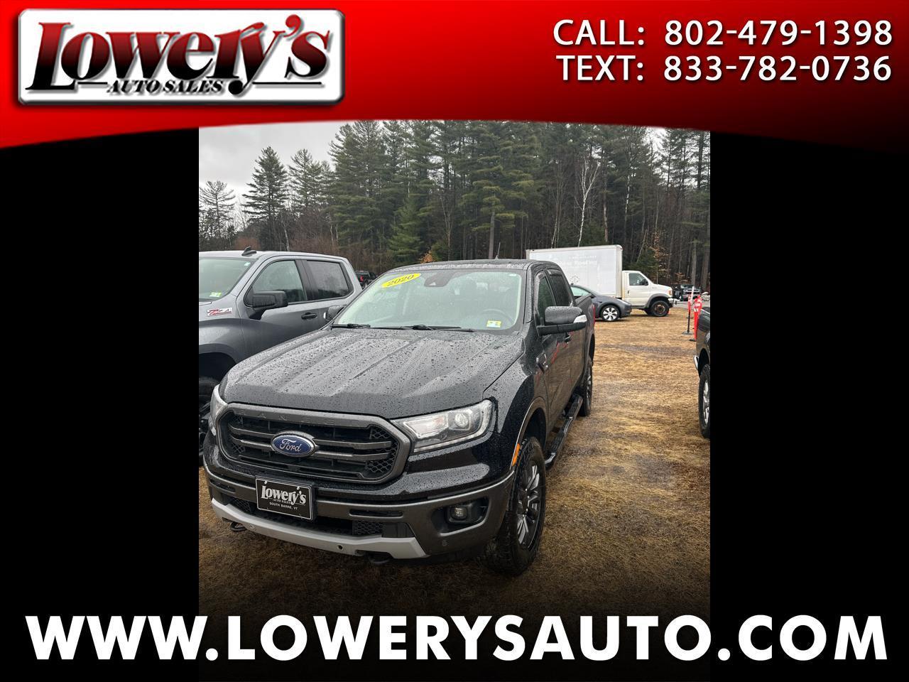 2020 Ford Ranger LARIAT 4WD SuperCrew 5' Box
