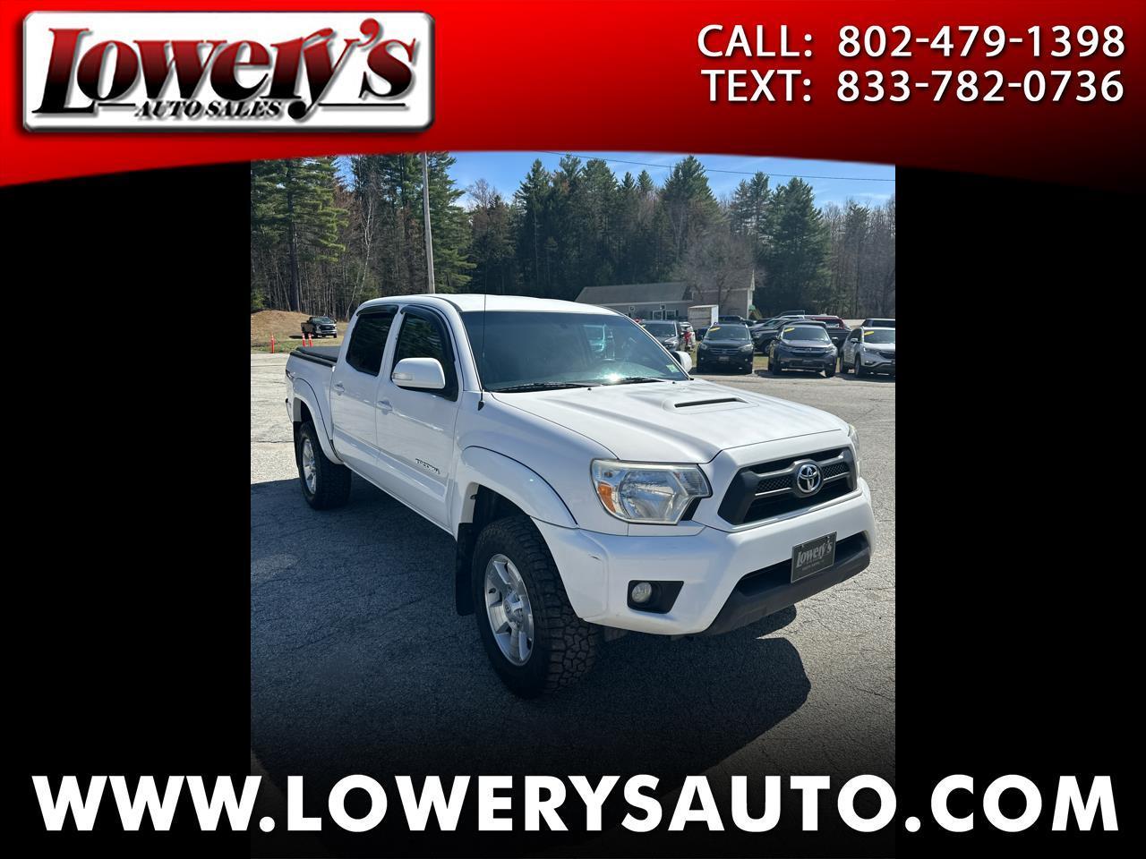 Toyota Tacoma 4WD Double Cab LB V6 AT TRD Sport (Natl) 2015