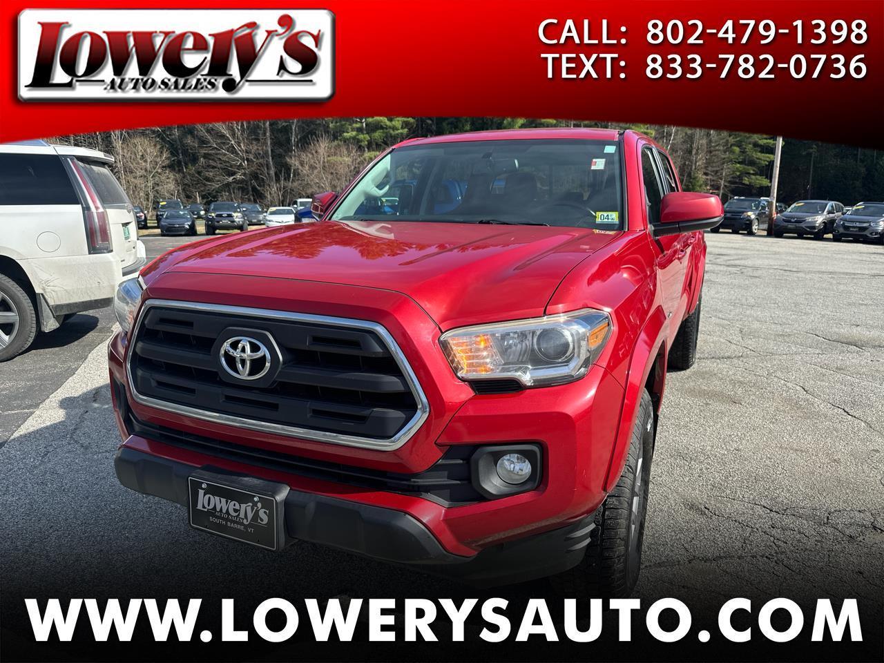 Toyota Tacoma 4WD Double Cab V6 AT SR5 (Natl) 2017