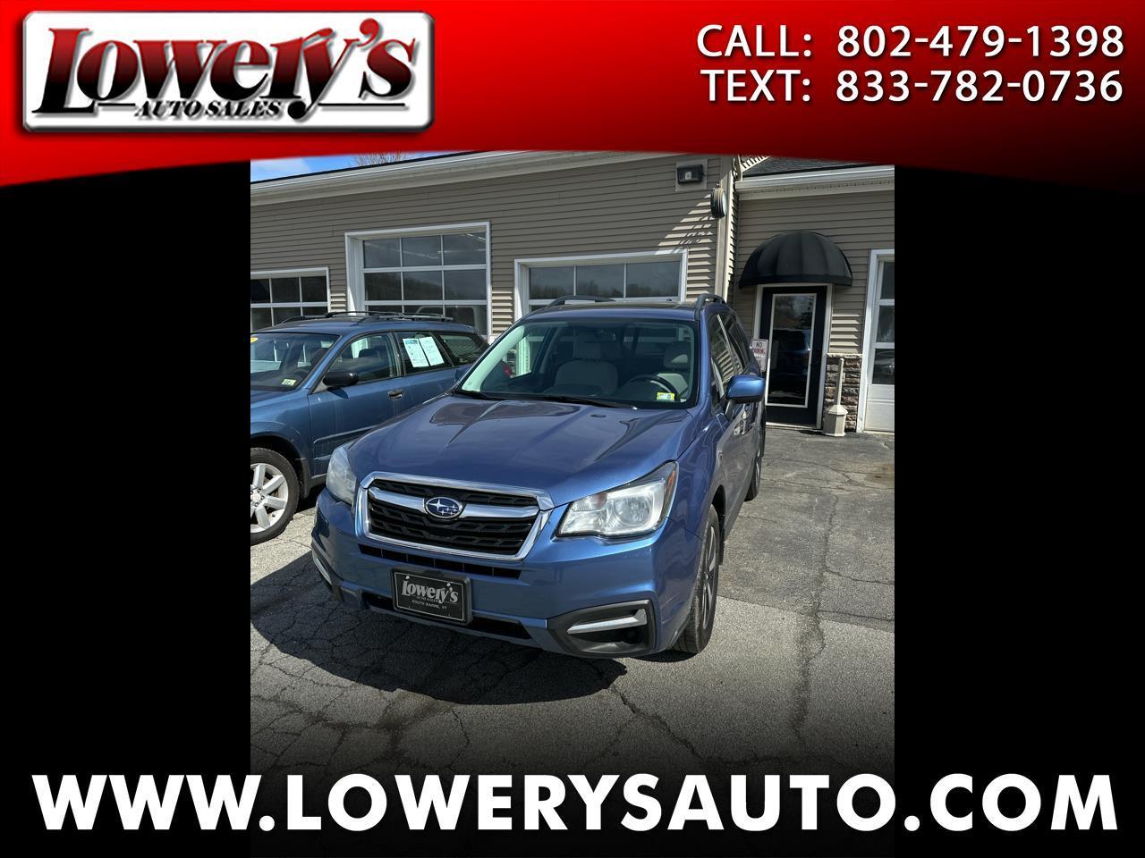 2018 Subaru Forester 2.5i Premium Manual