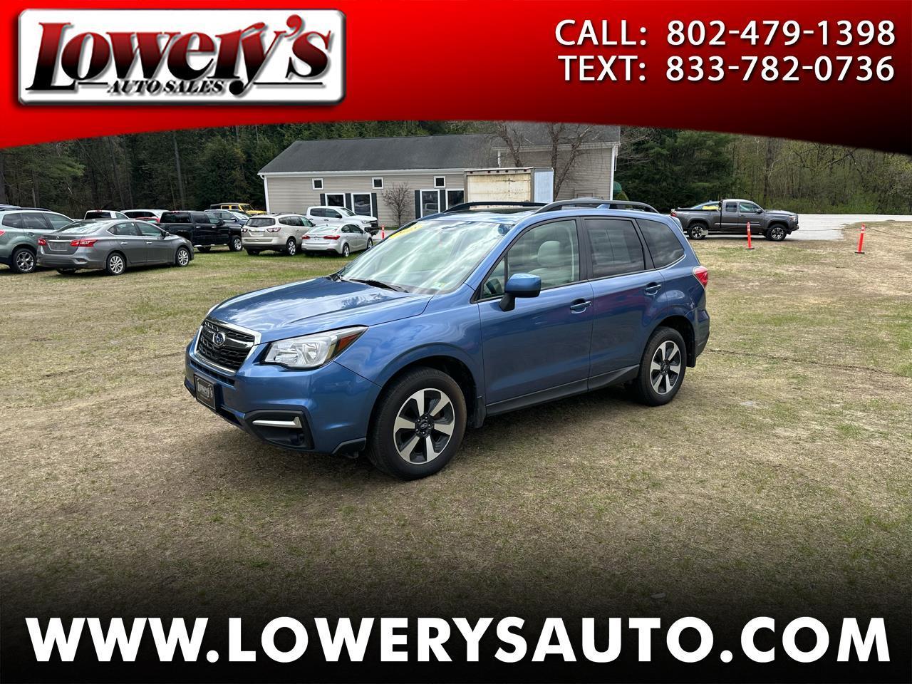 2018 Subaru Forester 2.5i Premium Manual