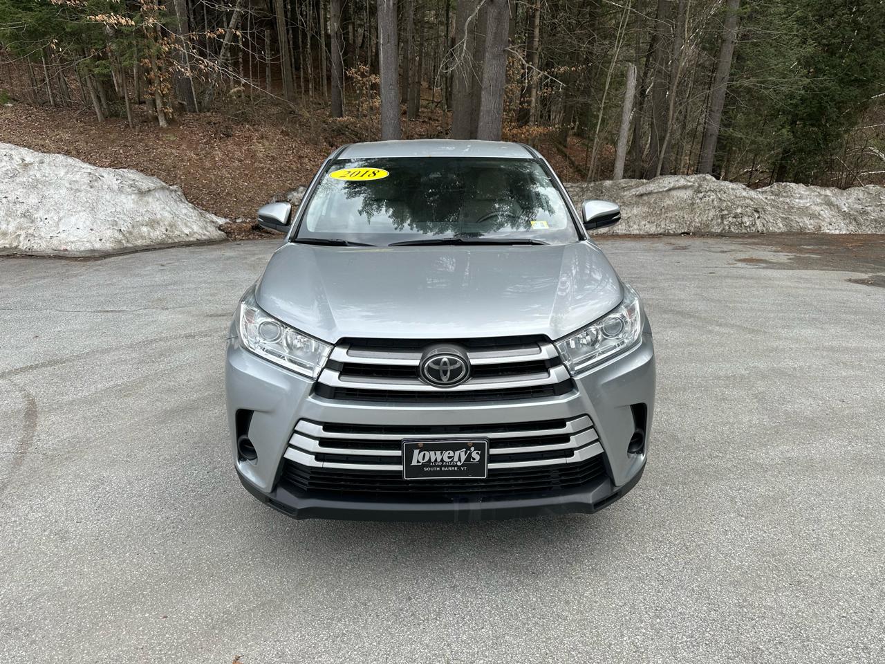 Toyota Highlander LE V6 AWD (Natl) 2018