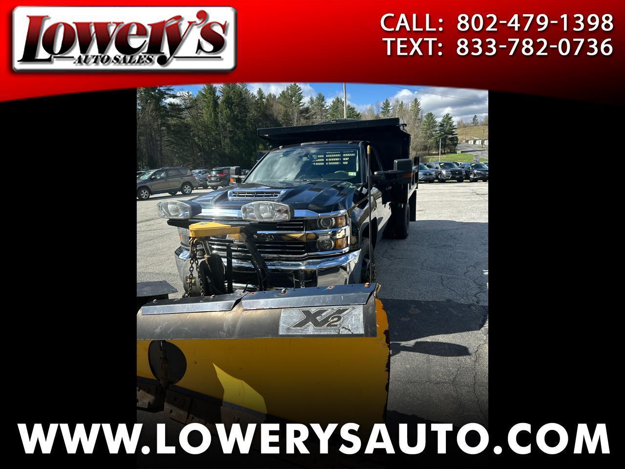 2017 Chevrolet Silverado 3500HD 4WD Reg Cab 137.5" WB, 59.06" CA WT