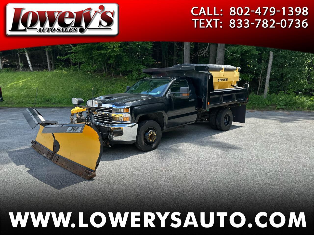 2017 Chevrolet Silverado 3500HD 4WD Reg Cab 137.5" WB, 59.06" CA WT
