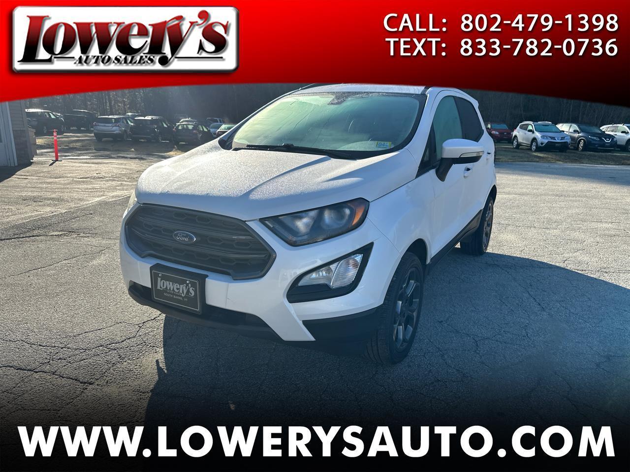 Ford EcoSport SES 4WD 2018