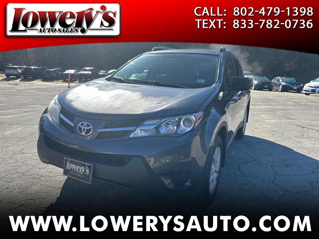 Toyota RAV4 AWD 4dr LE (Natl) 2015