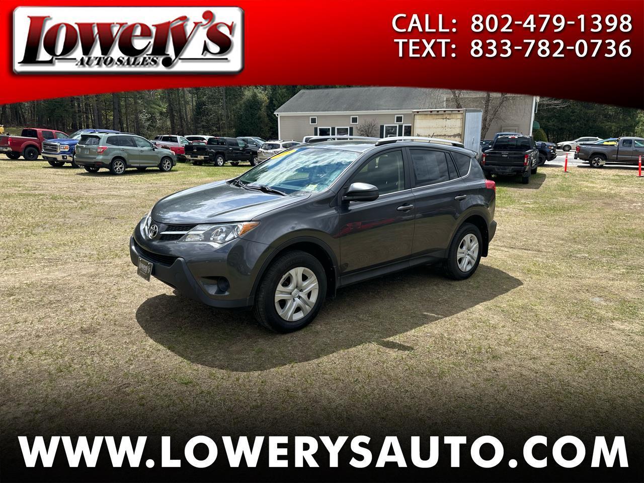 2015 Toyota RAV4 AWD 4dr LE (Natl)