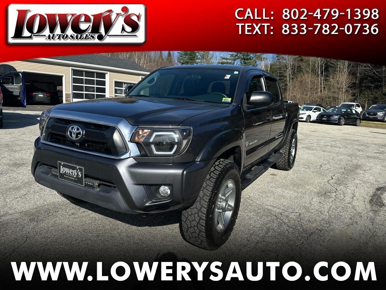 Toyota Tacoma 2WD Double Cab V6 AT PreRunner (Natl) 2014