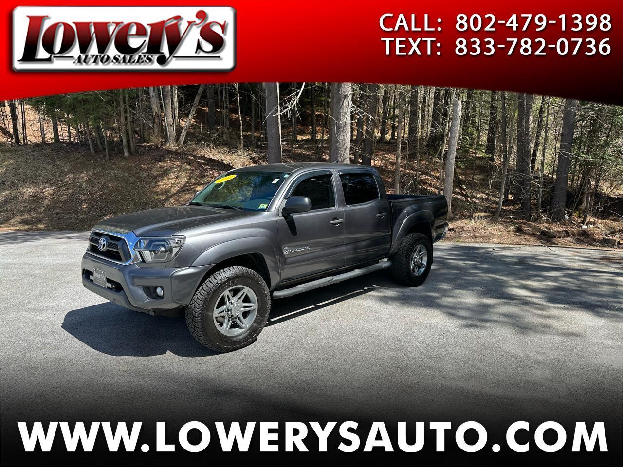 2014 Toyota Tacoma 2WD Double Cab V6 AT PreRunner (Natl)