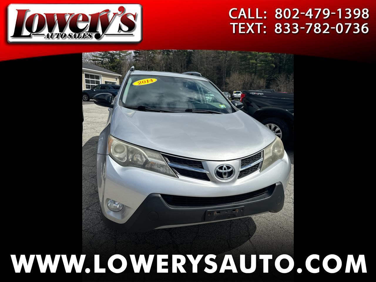 Toyota RAV4 AWD 4dr XLE (Natl) 2014