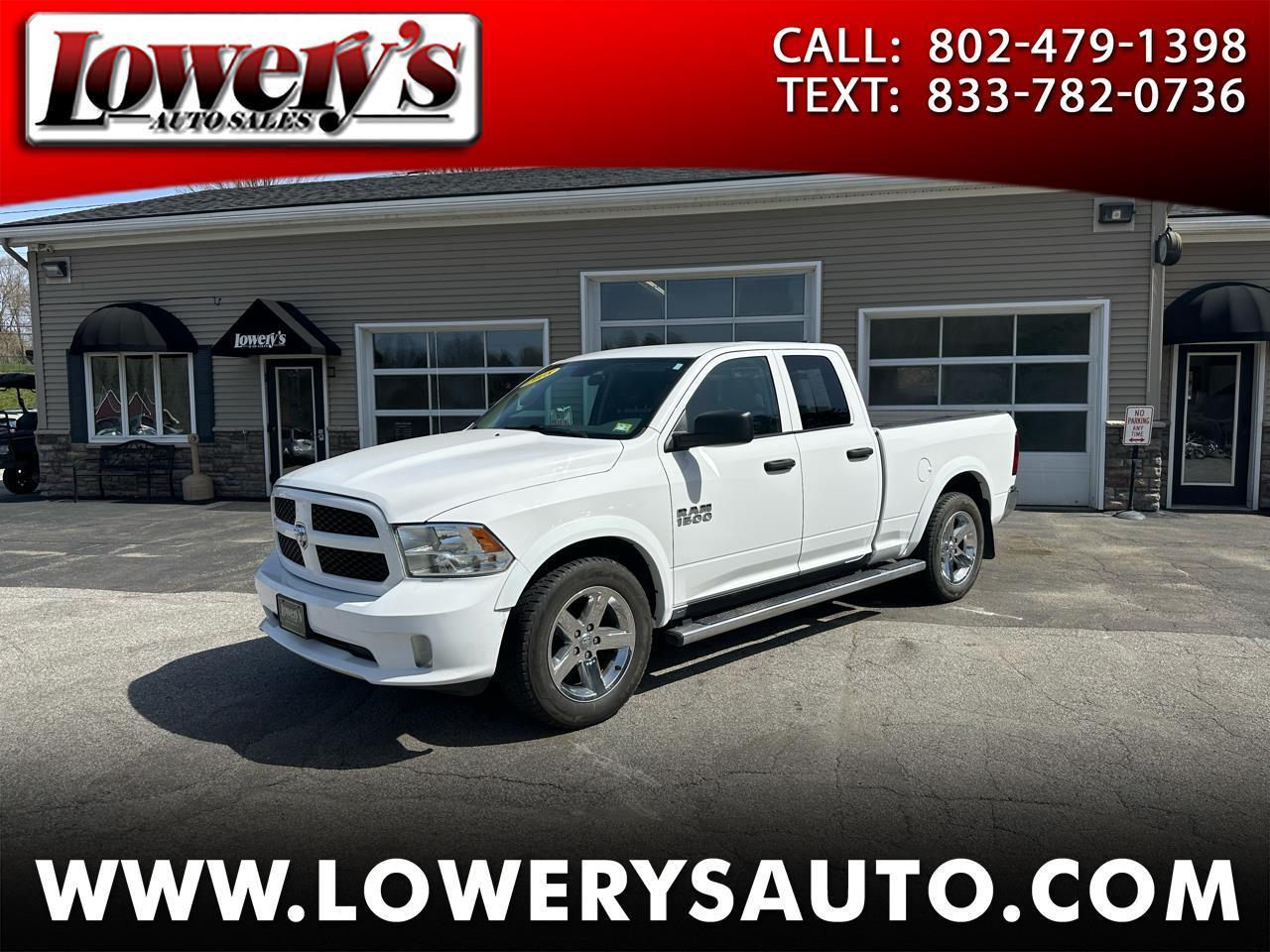 RAM 1500 Express 4x4 Quad Cab 6'4" Box 2018