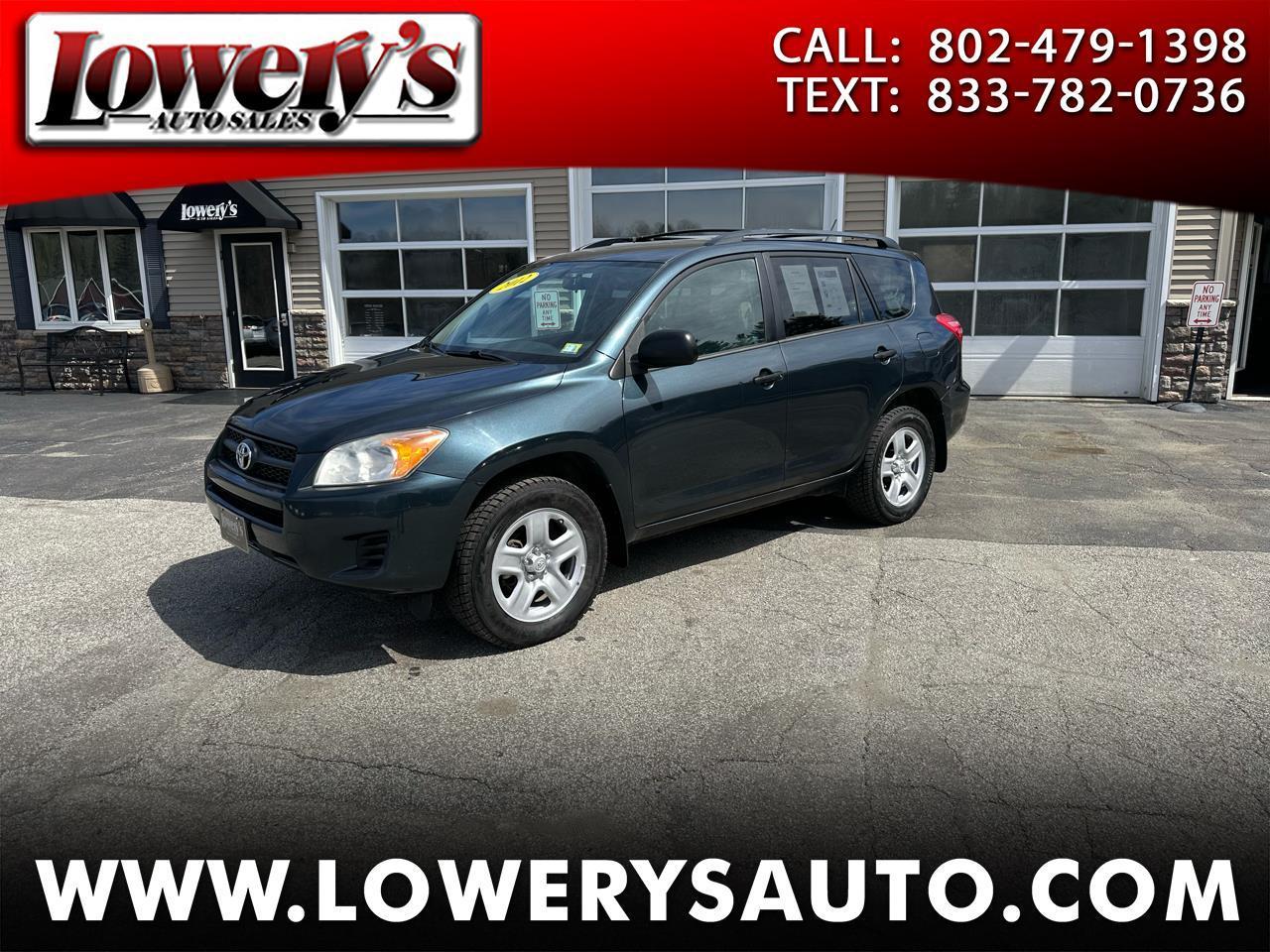 Toyota RAV4 4WD 4dr I4 (Natl) 2012