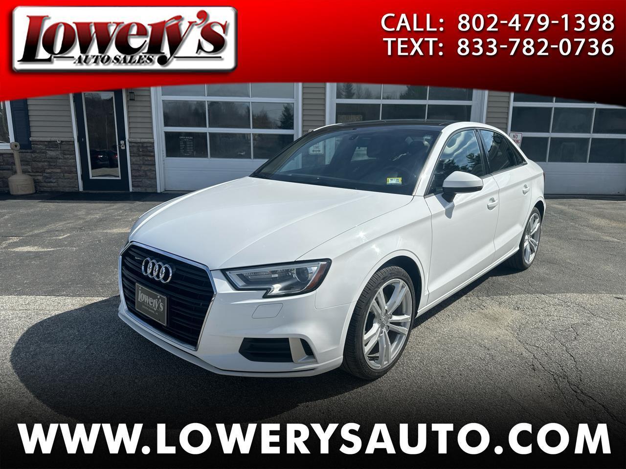 2018 Audi A3 Sedan 2.0 TFSI Tech Premium quattro AWD