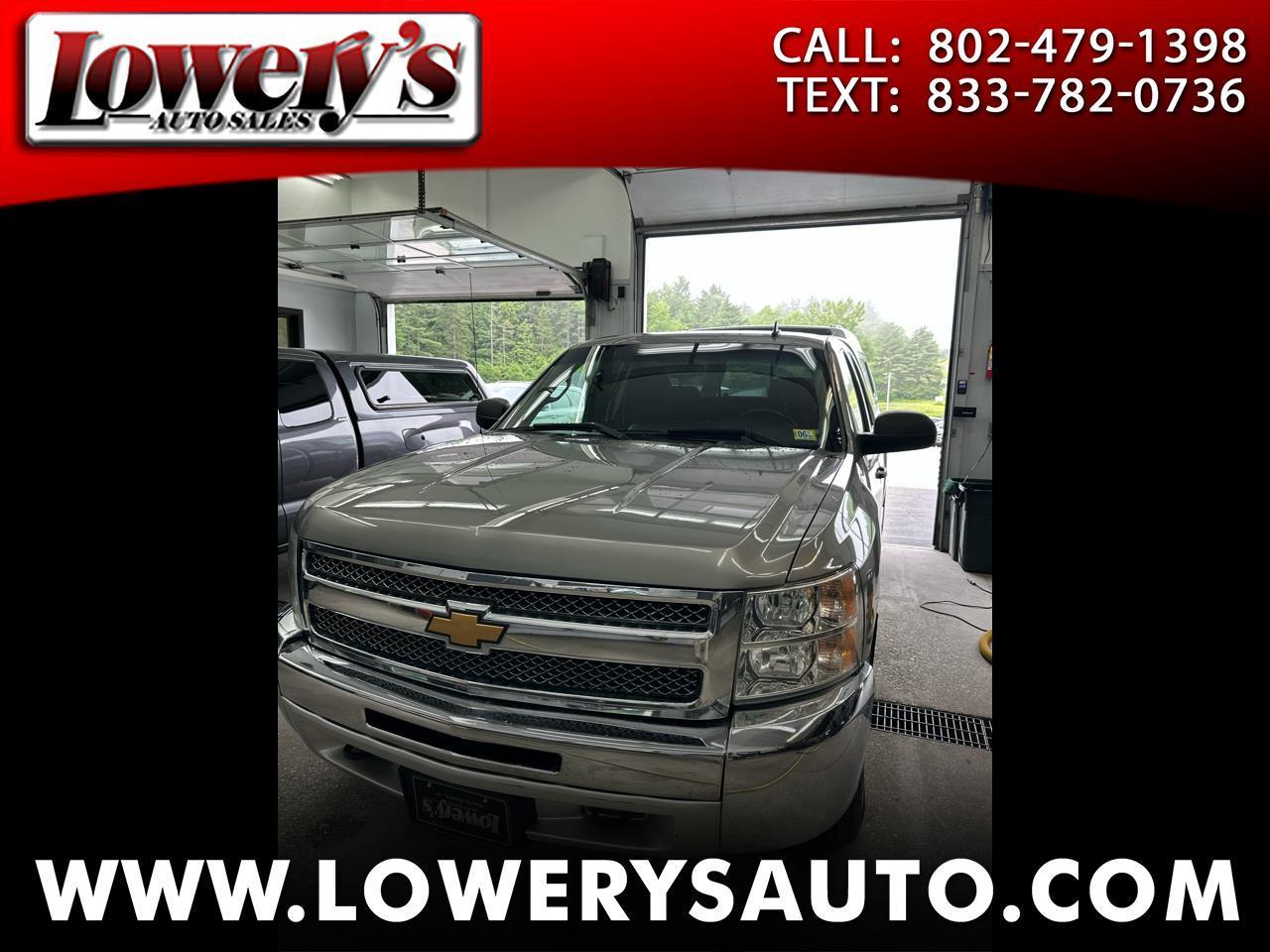 2013 Chevrolet Silverado 1500 4WD Ext Cab 143.5" LT