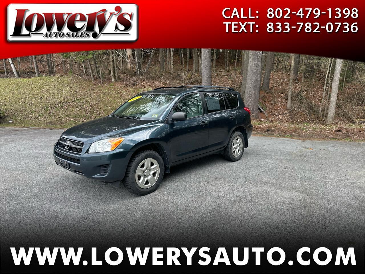 Toyota RAV4 4WD 4dr I4 (Natl) 2012