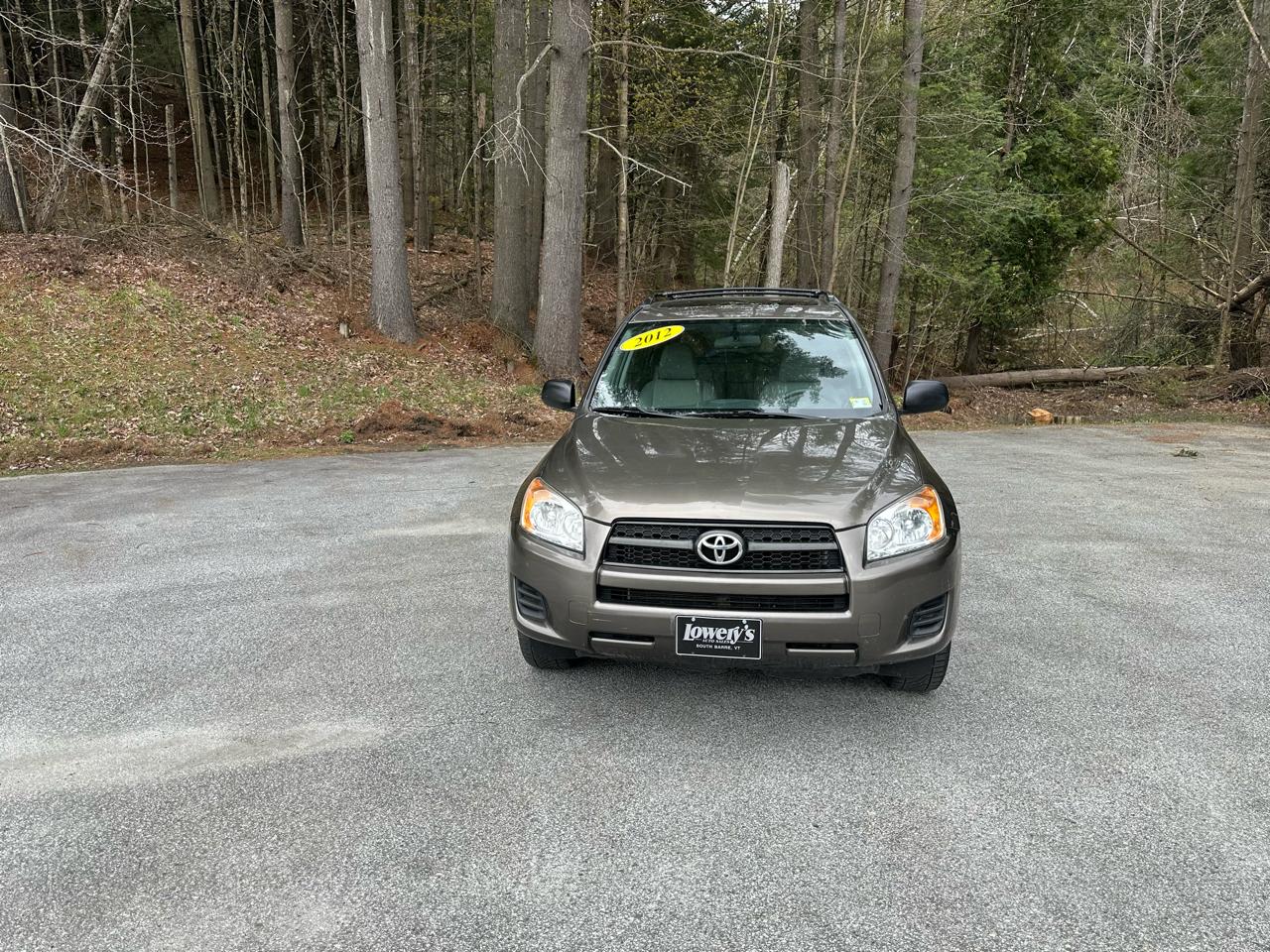 Toyota RAV4 4WD 4dr I4 (Natl) 2012