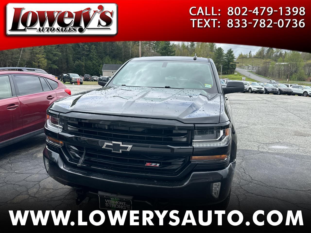2016 Chevrolet Silverado 1500 4WD Double Cab 143.5" LT w/2LT