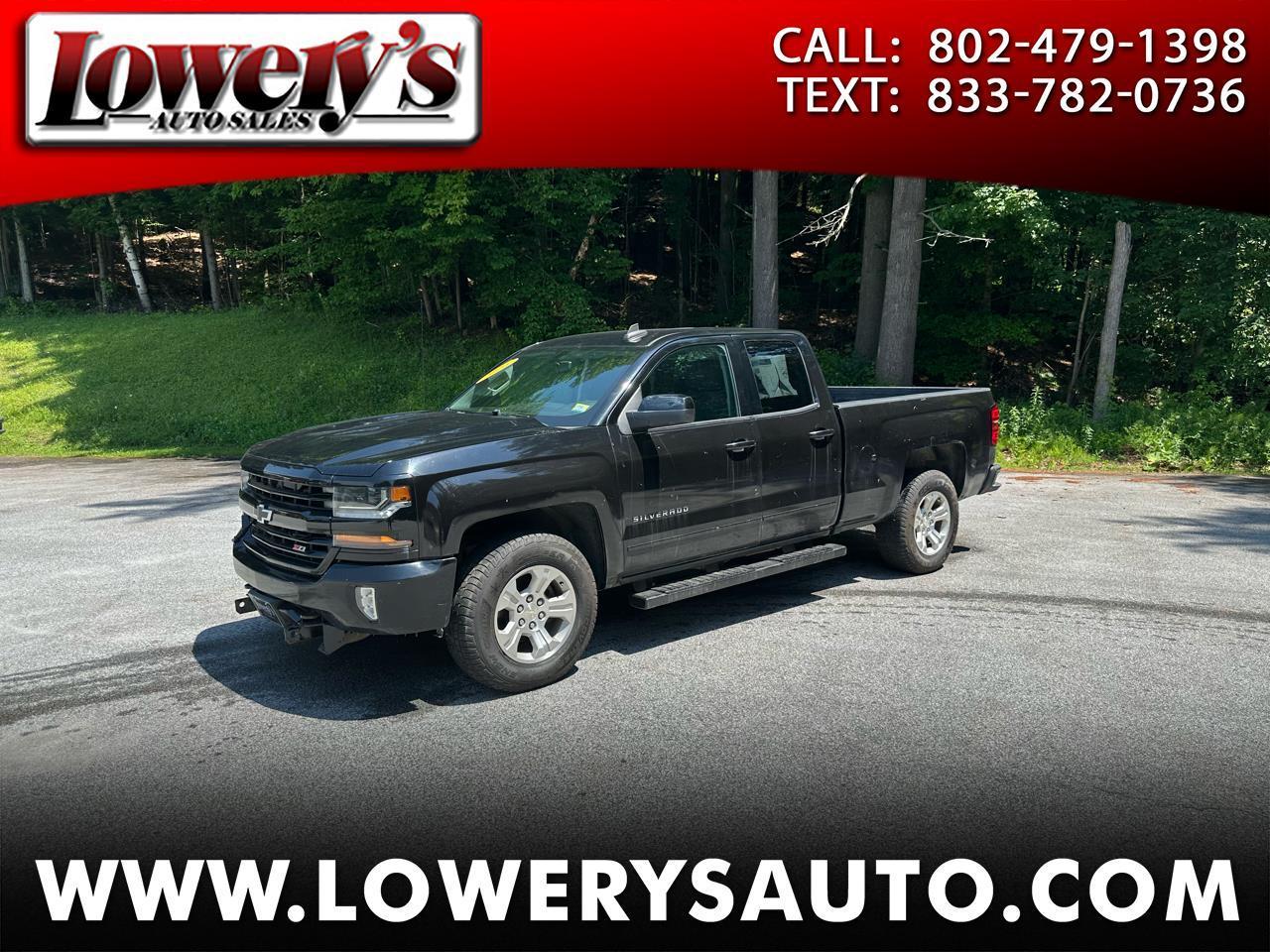 Chevrolet Silverado 1500 4WD Double Cab 143.5" LT w/2LT 2016
