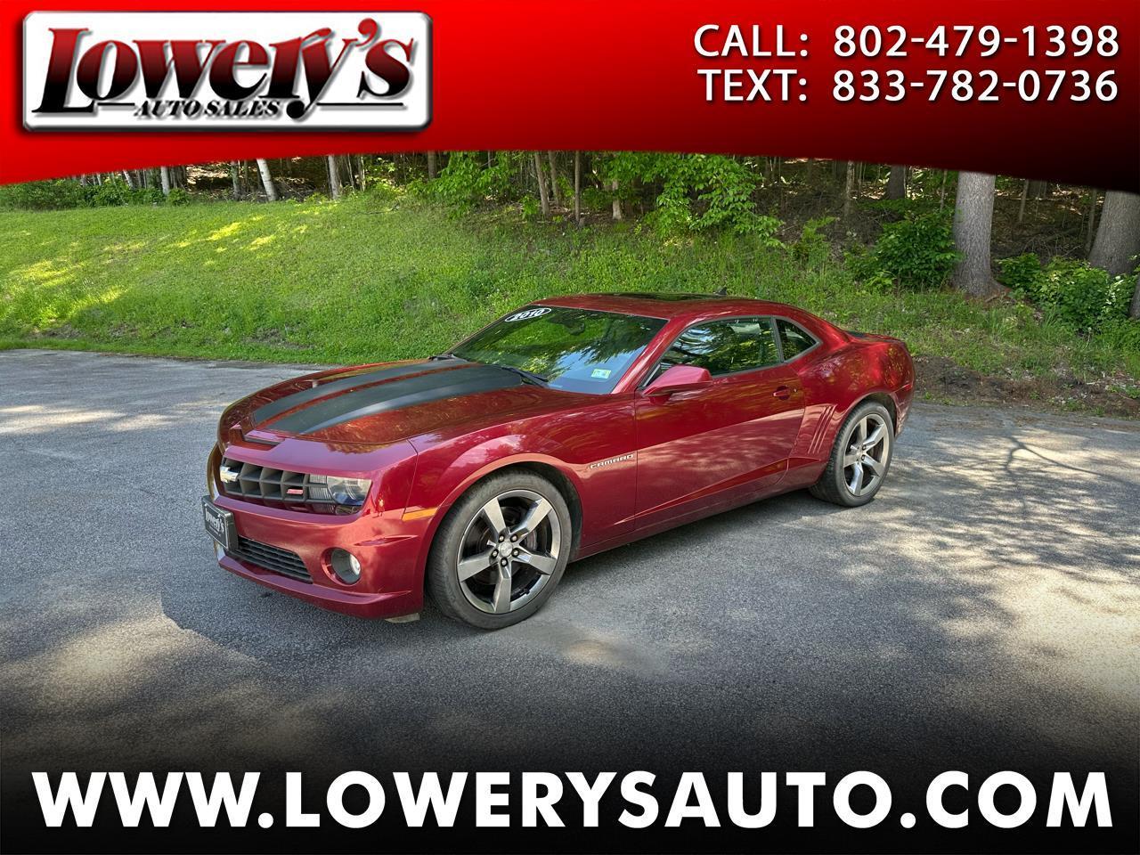 2010 Chevrolet Camaro 2dr Cpe 2SS