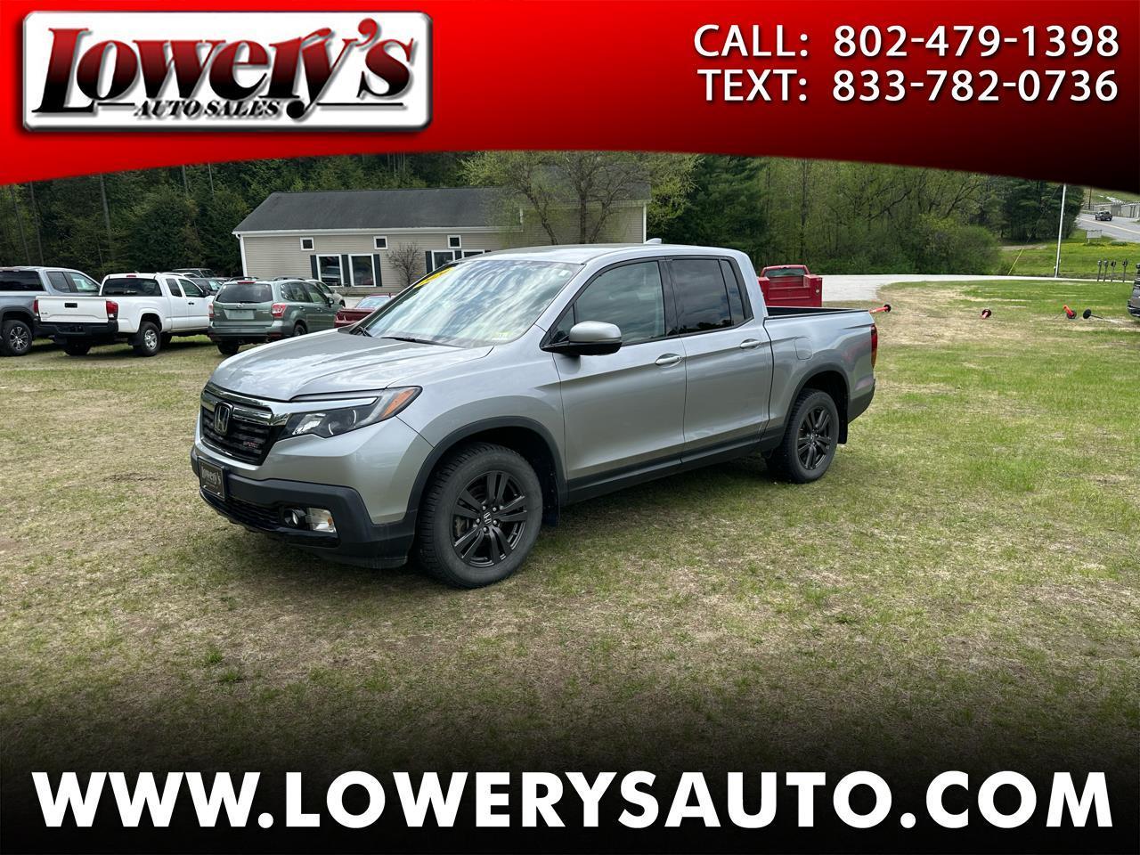 2020 Honda Ridgeline Sport AWD