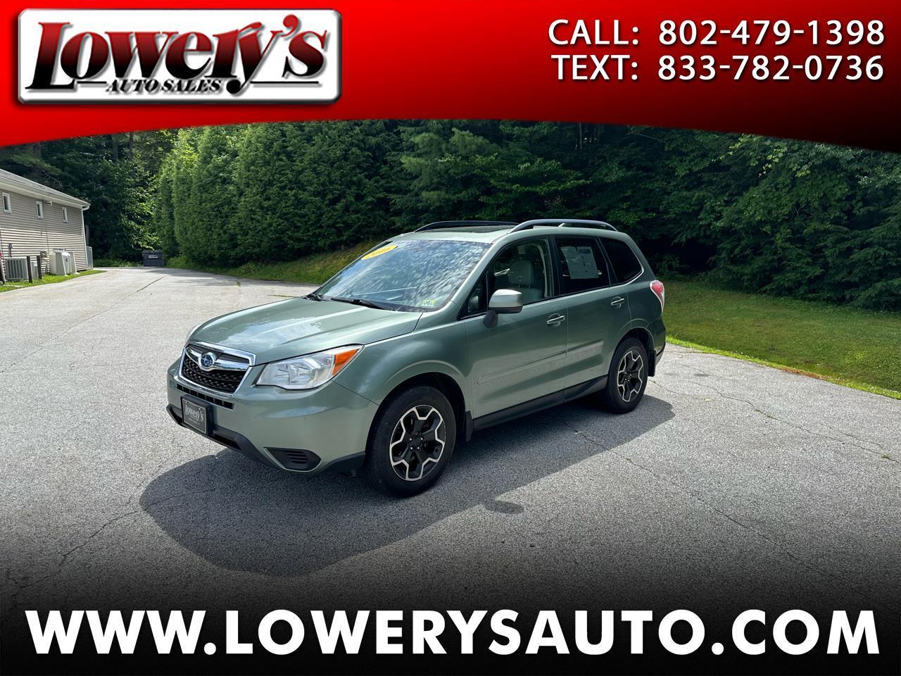 2016 Subaru Forester 4dr CVT 2.5i Premium PZEV