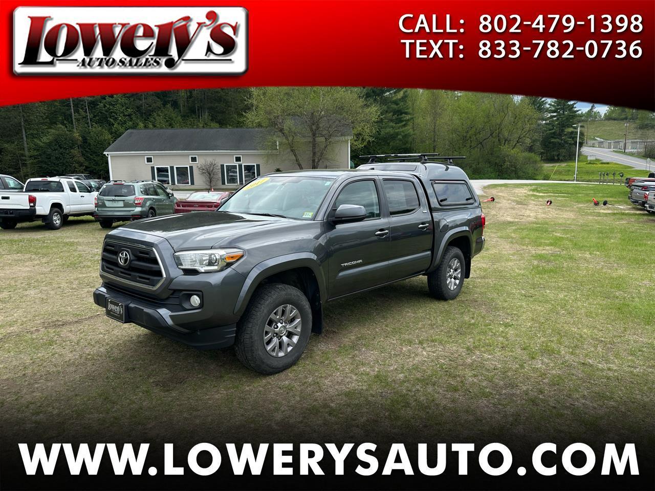2017 Toyota Tacoma 4WD Double Cab LB V6 AT SR5 (Natl)