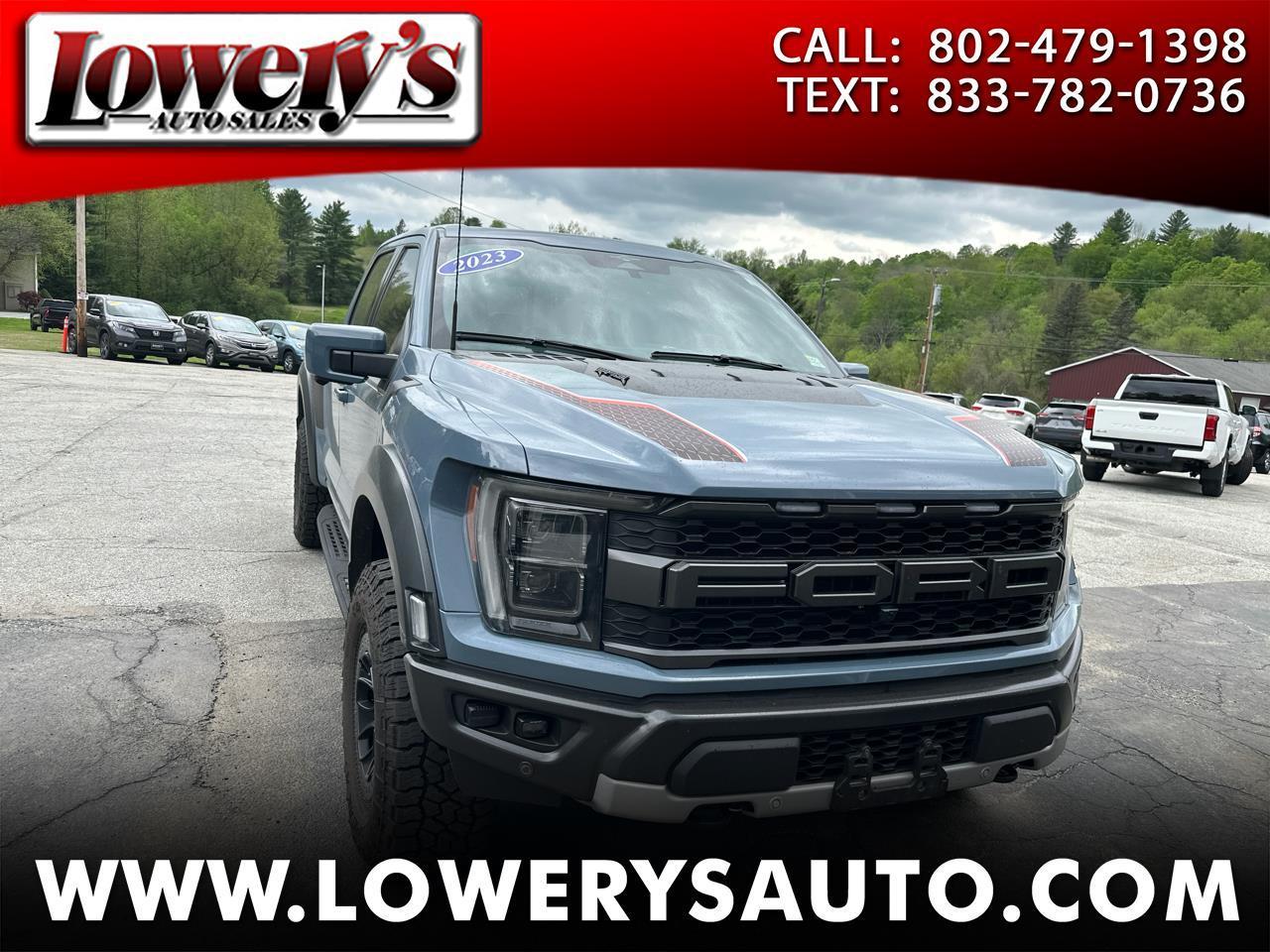 2023 Ford F-150 4WD SuperCrew 145" SVT Raptor