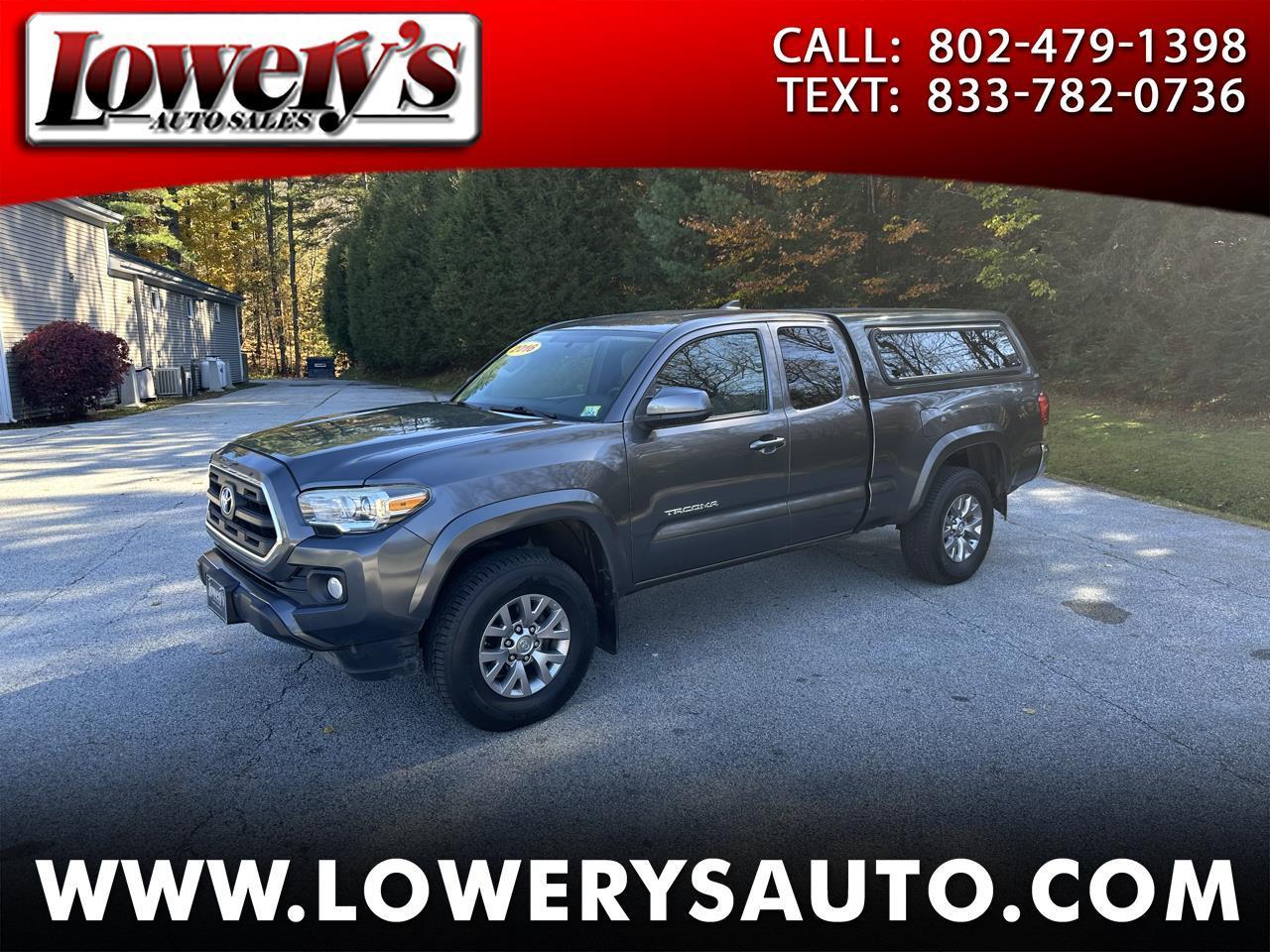 Toyota Tacoma 4WD Access Cab I4 AT SR5 (Natl) 2016