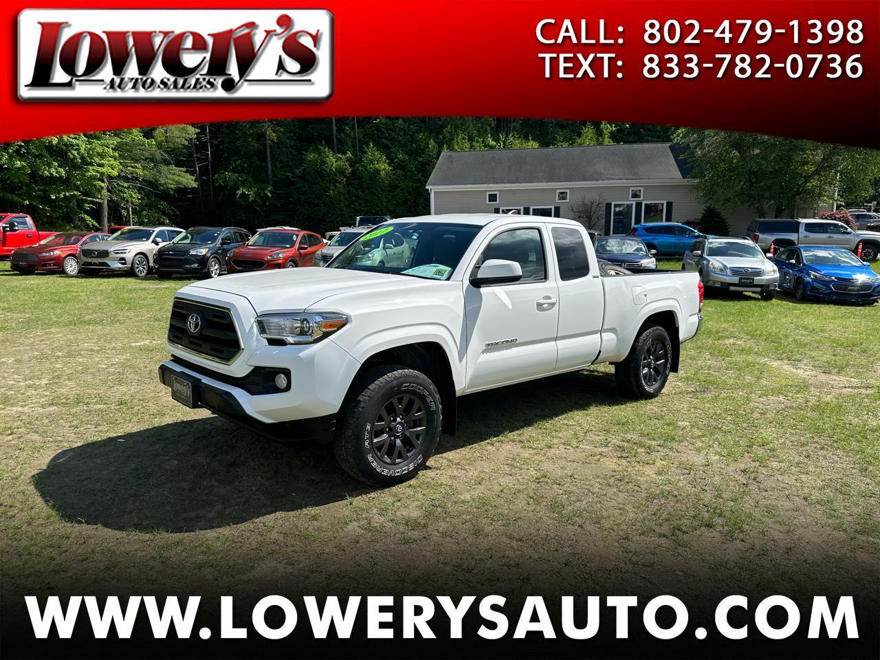 Toyota Tacoma SR5 Access Cab 6' Bed I4 4x4 AT (Natl) 2017